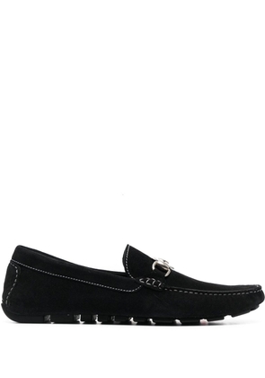 Philipp Plein Moccasin suede loafers - Black