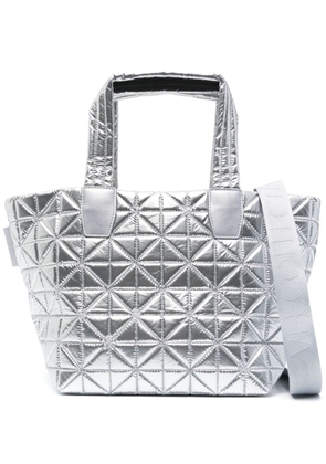 VeeCollective large Vee tote bag - Silver