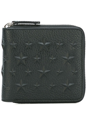 Jimmy Choo Lawrence zipped wallet - Black