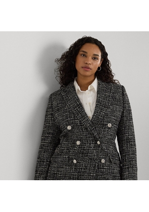 Curve - Double-Breasted Boucle Blazer