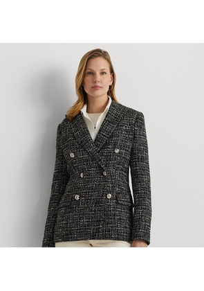 Petite - Double-Breasted Boucle Blazer