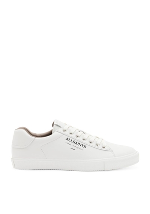 Allsaints Leather Underground Low-Top Sneakers