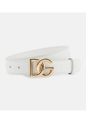 Dolce&Gabbana DG leather belt