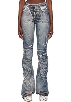 Ottolinger SSENSE Exclusive Blue Jeans