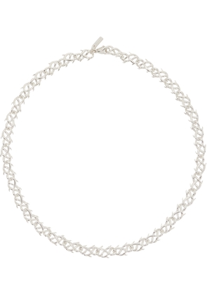 Hatton Labs Silver Thorn Link Necklace
