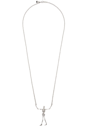 Vivienne Westwood Silver Skeleton Long Necklace