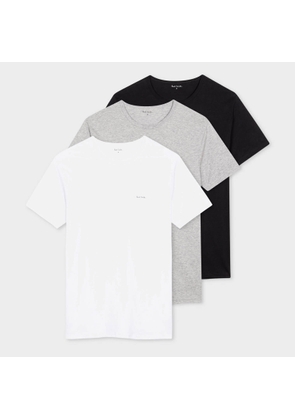 PS Paul Smith Three-Pack Organic Cotton T-Shirts - L
