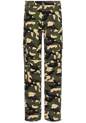 Rhude Linares Cargo Pants in Mutli - Army. Size S (also in L).