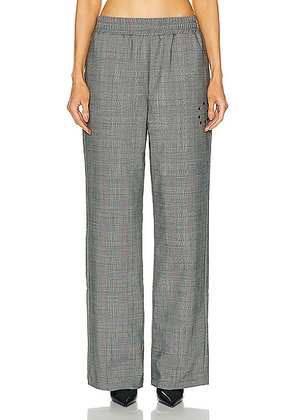 EZR Sweatpant in Grey Plaid - Grey. Size L (also in M, S, XS).