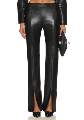 Amanda Uprichard Tavira Pants in Black. Size L, M, XS.