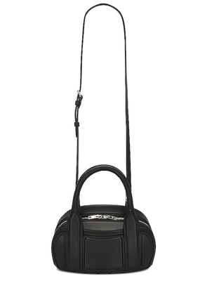 Alexander Wang Roc Small Top Handle with Shoulder Strap in Black.