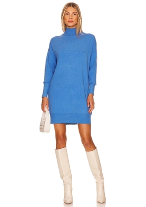 Line & Dot Mimi Dress in Blue. Size L, M, XS.
