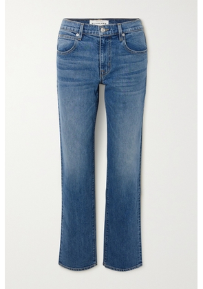 SLVRLAKE - + Net Sustain Remy Organic Low-rise Straight-leg Jeans - Blue - 23,24,25,26,27,28,29,30,31,32