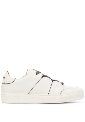 Zegna stitched-panel low-top sneakers - Neutrals