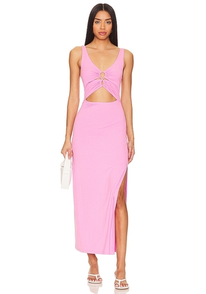 LSPACE Camille Dress in Pink. Size M, S, XL.
