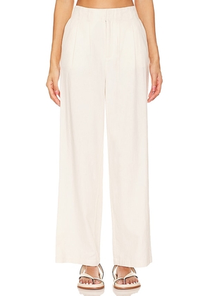 LSPACE Rhodes Pant in Cream. Size M, S, XS.