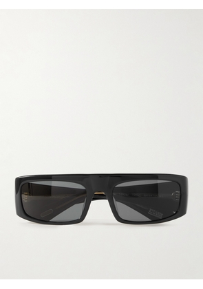 Oliver Peoples - + Khaite 1979c Rectangular-frame Acetate Sunglasses - Black - One size
