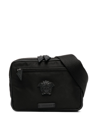 Versace Medusa plaque belt bag - Black