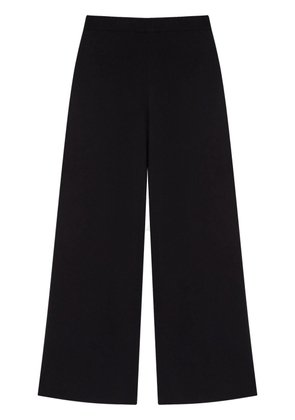 12 STOREEZ high-waist flared trousers - Black