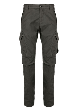 C.P. Company Lens-detail twill cargo trousers - Grey