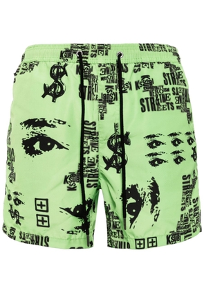 Ksubi Geadd Board shorts - Green