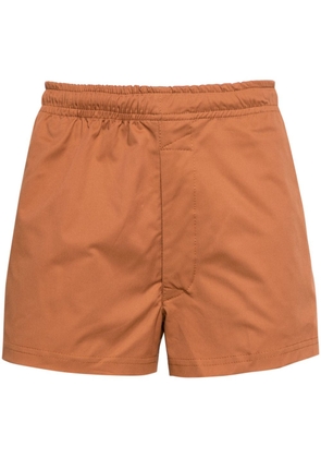 Société Anonyme Nantes cotton shorts - Orange