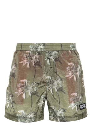 Diesel Bmbx-Rio Parachute swim shorts - Green