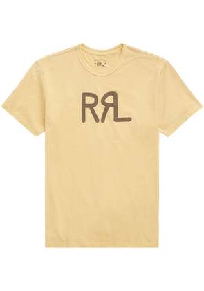 Ralph Lauren RRL logo-print cotton T-shirt - Yellow