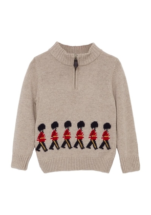 Trotters Marching Guardsman Half-Zip Sweater (6-11 Years)