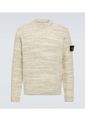 Stone Island Logo wool-blend sweater