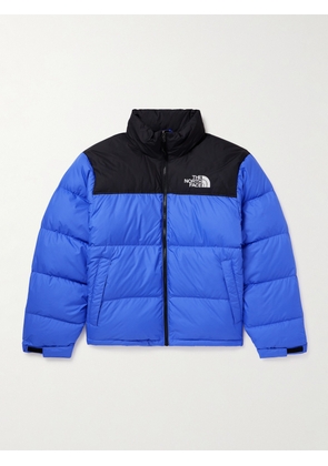 The North Face - 1996 Retro Nuptse Quilted Ripstop and Shell Hooded Down Jacket - Men - Blue - S