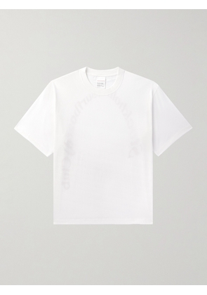 Stockholm Surfboard Club - Logo-Print Organic Cotton-Jersey T-Shirt - Men - White - XS