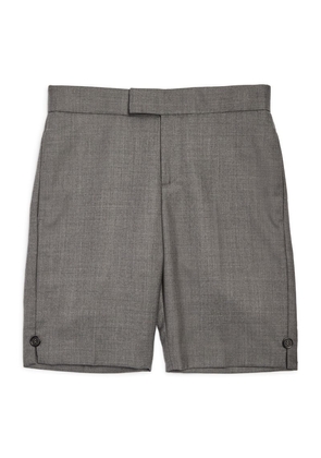Thom Browne Kids Cotton Tailored Shorts (2-12 Years)