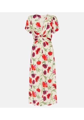 Diane von Furstenberg Clark floral midi dress