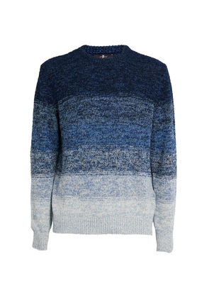 7 For All Mankind Ombre-Knit Sweater
