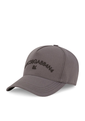 Dolce & Gabbana Embroidered Logo Baseball Cap