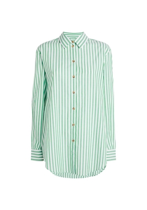 Asceno Striped London Pyjama Shirt