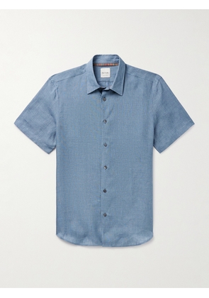 Paul Smith - Slim-Fit Linen Shirt - Men - Blue - S