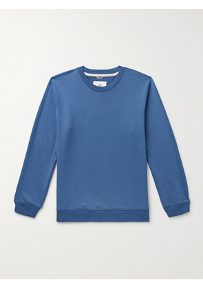 Reigning Champ - Cotton-Jersey Sweatshirt - Men - Blue - S