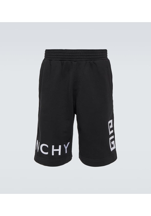 Givenchy 4G cotton fleece Bermuda shorts