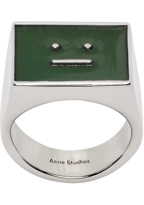Acne Studios Silver Mood Stone Ring