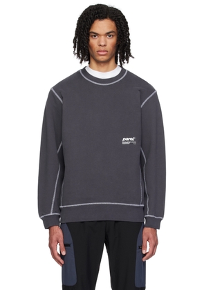Parel Studios Gray Contrast Sweatshirt