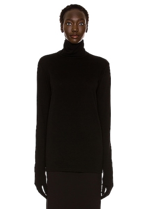 The Row Aino Top in Black - Black. Size M (also in ).