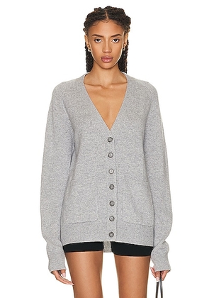 Eterne Theodore Cardigan in Grey - Grey. Size M/L (also in XS/S).