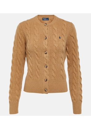 Polo Ralph Lauren Cable-knit wool and cashmere cardigan