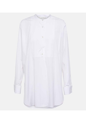 The Row Amalia oversized cotton poplin shirt
