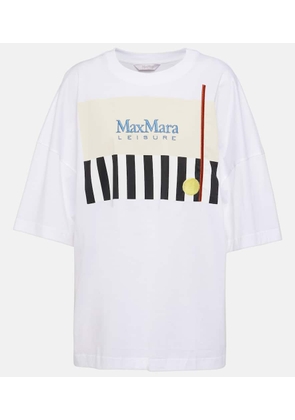 Max Mara Satrapo printed cotton jersey T-shirt