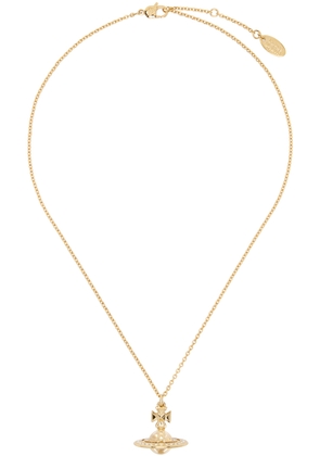 Vivienne Westwood Gold Pina Small Orb Pendant Necklace