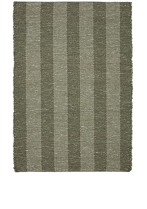 HAWKINS NEW YORK Essential Floor Mat in Olive - Green. Size all.