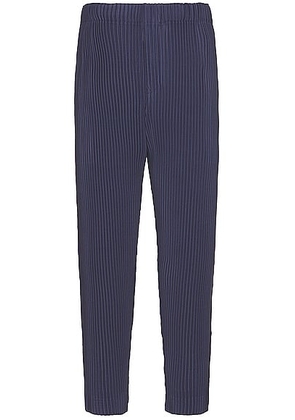 Homme Plisse Issey Miyake Pleated Pants in Blue Charcoal - Blue. Size 1 (also in 2).